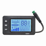 For Electric Bike LCD Display GD01 Waterproof Multi Voltage Support Features Smart V1369-AZ3-W-11439