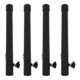 4pcs Table Leg Extenders 44cm Steel Table Leg Risers for Folding Tables Straight Bent Leg V1294-YM0706-3117230138311