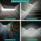 Solar Wall Light 118 LED PIR Motion Sensor IP65 Waterproof Outdoor Garden Light 1000 Lumens V1237-ZY-528-172