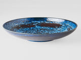 Serving Bowl 29cm Copper Swirl Glaze V637-C3857