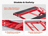 Hydraulic Motorcycle Lift Jack, 680 kg Capacity, ATV Lift Jack Portable Motorcycle Hoist Stand with V952-MTCXXSJJ150036NN8001V0