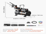Airbrush Kit, 1/6 HP, Air Brush Kit with Air Compressor, Dual-Action Professional Airbrushes with V952-JCBTZ2G3AGWQ5IX0E001V3