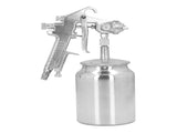G1/4 Air Painter High Atomization Siphon Feed Pneumatic Painter 1000ml Large Capacity Air V1294-YM0523-3114220044011