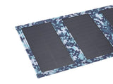 12W Monocrystalline Solar Panel 5V Dual USB Folding Portable Solar Panel Kit for Outdoor Camping V1294-YM0901-3114240010211