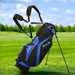 Everfit 6 Way Dividers Golf Bag Stand Insulated Carry Bag Zippered Rain Cover GOLF-A-BAG-6D