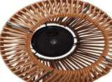 Solar Lantern IP44 Waterproof Decorative Woven Outdoor Hanging Light for Garden Courtyard Porch Tree V1294-YM0901-3119240084811
