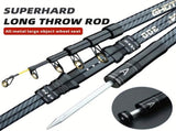 Ultra-hard carbon fiber fishing rod 3m, with anti-slip handle and metal ground inserts - suitable V1106-HEYG-001