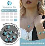 Infinity Love Heart Necklace, Birthstone Necklace for Women, Jewelry for Women with Healing V1164-325791