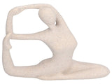 Yoga Pose Statue Nordic Sandstone Resin Yoga Pose Figurines Collectible Decoration Gifts for Home V1294-YM0714-3115210193513