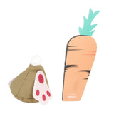Easter Bunny Decorative Stakes Rabbit Carrot Yard Sign Party Decoration Props Patio Plug in Ground V1294-YM0512-221214SM02