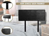PU Leather Single Bed Headboard Bedhead - Black V63-768065