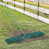 VEVOR Lawn Leveling Rake, 48"x10" Level Lawn Tool, Heavy-duty Lawn Leveler with 78" Steel Extended V952-CPPZP1048000TBPBMV0