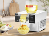 Commercial Snowflake Ice 276LBS/24H Snowflake Ice Maker, Stainless Steel Ice Shaver V952-FLXNBJFLLEDPOLJG2V3