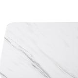 Levede Standing Desk Sofa Bed Side Table White No Slots DT2003-WH-NOS