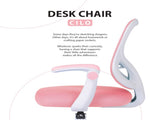Kids Desk Chair - Children Office Study Seat with Footrest CILO - Pink V274-FT-OC-2615-FPK