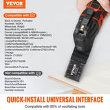 VEVOR 50PCS Oscillating Saw, Universal Quick Release Oscillating Saw, Multitool Tool V952-BDGJDPQR50PCSVDUMV0