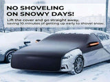 All-season universal semi car cover with portable design, compatible with various vehicle models. V1232-JCZYZ-001
