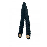 Black rustique braided magnetic tieback V1008-948621-C180