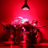 All Deep Red LED Grow Light Bulb for Indoor Plants Flowering Bloom and Fruiting, Grow Spectrum V1370-AZ4-06686