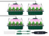 Plant Starter Kit with 5 Brightness Full Spectrum Grow Light for Farm Greenhouse V1294-YM0901-3111250038911