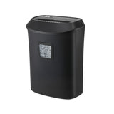 DEVANTI 25L Paper Shredder 14 Sheet P4 Cross Cut for Home Office SHRED-1201-14S-BK