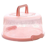 Portable Cupcake Carrier Food Preservation Boxwith Handle Transparent Cake Box V1294-YM0717-10125112