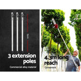 Giantz Pole Chainsaw Petrol 2 Stroke Tree Pruner Long Reach Saw 12 Inch Bar PCAW-SIF-65CC-TM