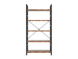 Levede 5-Tier Industrial Bookshelf Bookcase 157.5cm CH1155-5