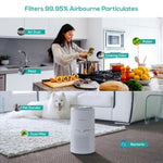 activiva HEPA Air Purifier with UV-C Light V186-MB-AP-01W