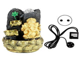 Desktop Water Fountain Ganesha Elephant Statue Buddha Decoration Home Ornament with Light Ball Decor V1294-YM0901-3111200175612
