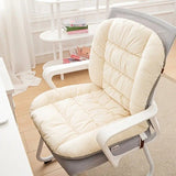 Winter Thick Fleece Seat & Back Cushion Set - 90cm Sofa Office Chair Warmer V1232-BGYD004
