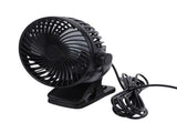 Electric Cooling Fan Digital Display Timer 360 Degree Rotating Clip On Portable Air Circulation Fan V1294-YM0901-3111250216111