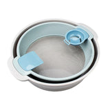 Complete Plastic Baking Tools Set for Home Bakers, Includes Flour Sifter, Egg Separator, Mixing V1192-AZ-W-32162