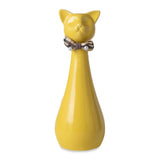Handcrafted Cat Statue Ceramic Ashes Urn for Cats - Beloved Pet Cremation Urn, Funeral V1107-135-63463-PNK
