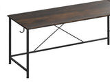 Levede Computer Desk Corner Desk Brown DH1051-BR