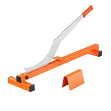 304.8mm Vinyl Floor Cutter, 10mm Thick Laminate Flooring Cutter with Cutting Angle Guide, Rubber V952-QXSDBQGJ12IN3B4GH001V0