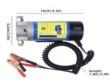 Portable Oil Extractor Pump 12V 100W Copper Motor 1-4L/min Flow Electric Oil Transfer Pump V1294-YM0901-H4927212V