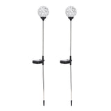Solar Garden Lights Outdoor LED Globe Lamp Color Changing IP65 Waterproof for Pathway Lawn Courtyard V1294-YM0718-3111210476411