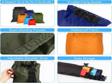 6 Pack Waterproof Dry Bags for Kayaking Fishing and Camping, 1.5 L to 8 L V1237-MS-912-120