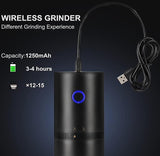 Portable Electric Coffee Grinder - Cordless Coffee Bean Mill for Travel & Camping V1263-JX-4432