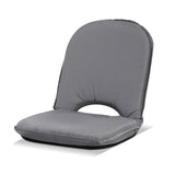 Artiss Floor Lounge Sofa Camping Chair Grey FLOOR-CAMP-0156R-GY