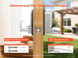Mechanical Keyless Entry Door Lock, 2.0 Code Upgrade, 4-7 Digits Code, Single-Sided Push Button V952-JXMMSYSQXQRSNIU67001V0