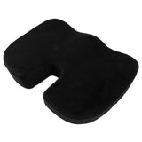 Office Chair Cushions Polyester Black Non Slip Bottom Comfortable Chair Pad for Computer Desk V1294-YM0901-3111230253311