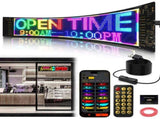 13.7"x4.02" Super Brighter USB 5V Bluetooth Scrolling LED Sign
Flexible Programmable Screen with APP V1107-CS-FNECN35
