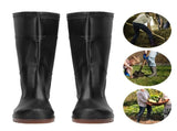 1 Pair Rain Boots PVC Non Slip Waterproof Safety Work Rain Shoes Footwear Accessory V1294-YM0901-3111210024311
