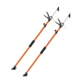 Cabinet Jack Support Pole, 2-Pack, 116-290 cm Steel Telescopic Quick Support Rod, Adjustable 3rd V952-QXKSCG2PCS45I1VOG001V0