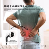 Orku Full Body Vibration Handheld Massager - 4 Heads Neck Shoulders Back Legs V238-SUPDZ-32465461117008