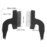 4 pcs Rust Removing Brush Shovel Set Nylon Wire Abrasive Brushes Reciprocating Blade Sabre Saw V1366-AZ2-W-03619