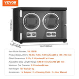 Watch Winder, Dual Watch Winder for Men's and Women's Automatic Watch, with 2 Super Quiet Japanese V952-SBZDSLH2Z0001PWIXV3