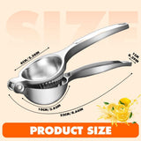 Handheld Lemon Squeezer, 2025 New Stainless Steel Lemon Lime Squeezer Citrus Juicer, Upgrade Heavy V1258-DP02-C-2524
